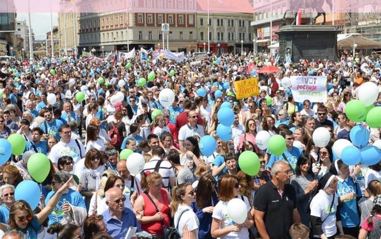 "Hod za život" u Zagrebu